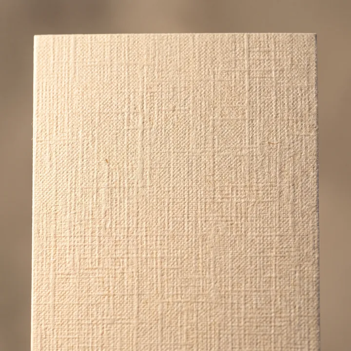 Linen-embossed wrap